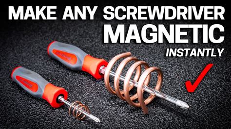 how to magnetize sheet metal|how to permanently magnetize screwdriver.